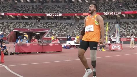 Tokyo Paralympics Indias Sumit Antil Wins Gold In Javelin Throw F64
