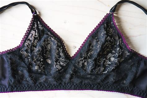 Black Lace Watson Bra Closet Core Patterns