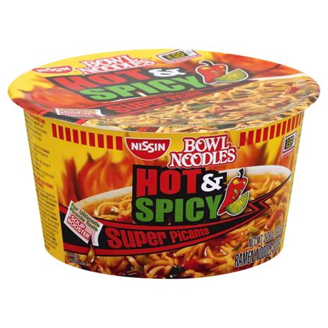 Nissin Hot And Spicy Ramen Noodle Soup Blazing Hot