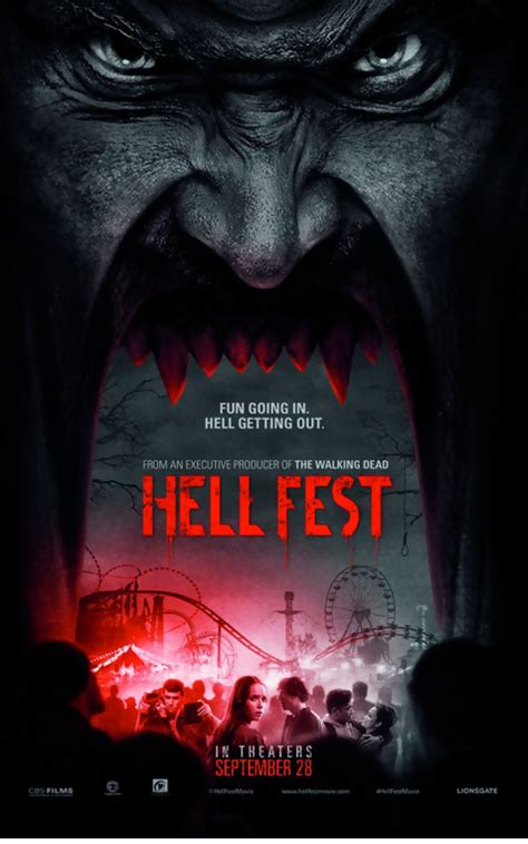 Hell Fest Le Film Dhorreur Qui Va Vous Terrifier Des Fêtes Foraines