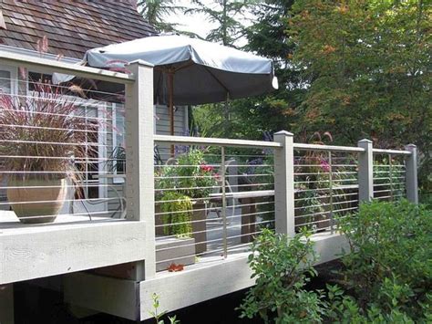 Ultra Tec® Stainless Steel Cable Railing System Modern Deck By