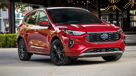 2023 Ford Escape Revealed With St Line Trims And Sync 4 Infotainment