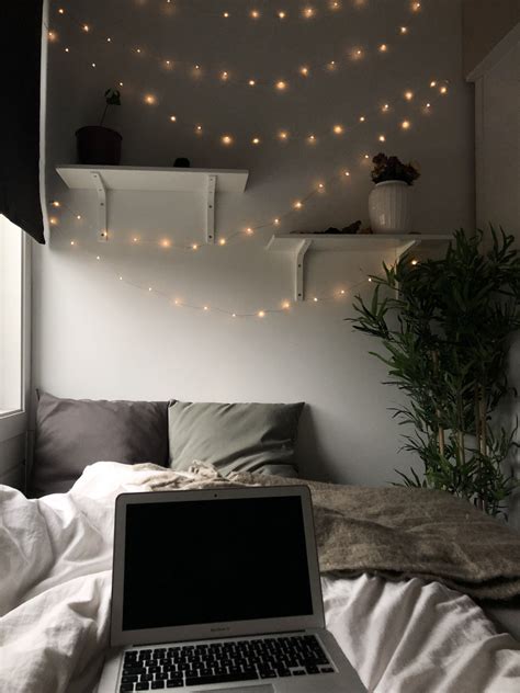 Fairy Lights Aesthetic Bedroom