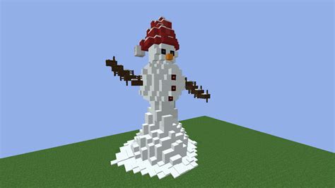 Snowman Minecraft Map