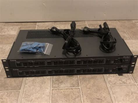 2 Extron Mpx 423a Media Presentation Matrix Switches 12 Phoenix