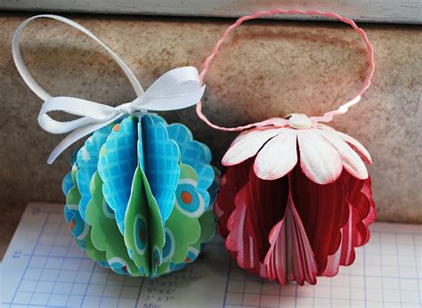 Good Golly Ms Molly Easy Paper Christmas Ornaments