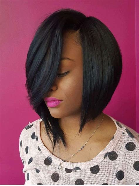 Side Part Bob Cut Even Bob Hairstyles With Deep Side Part If You