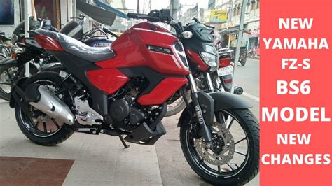 The overall performance remains unchanged. 2020 New Yamaha FZ-S V3 (BS6) | New Changes | Walkaround ...