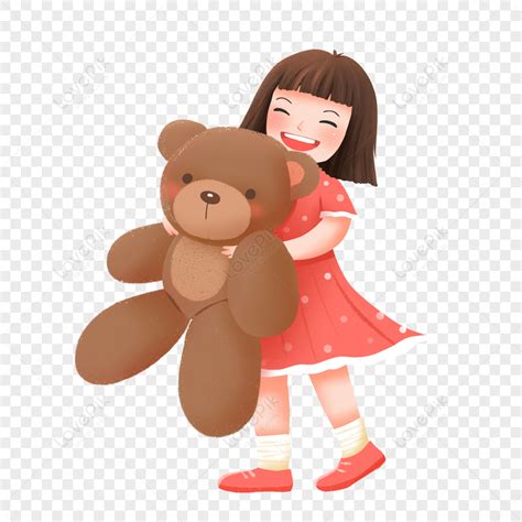 girl hugging teddy bear telegraph