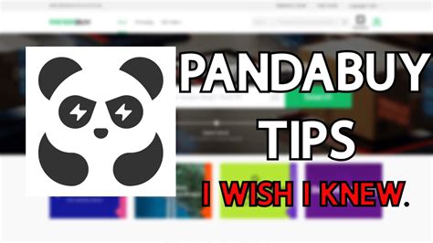 Pandabuy Tips I Wish I Knew Sooner Pandabuy Guide 2023 Youtube