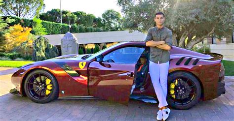 Cristiano Ronaldo Buys New Ferrari F12 Tdf Supercar