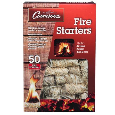 Fire Starters Set Of 50 All Natural Firelighters Easily Light Any