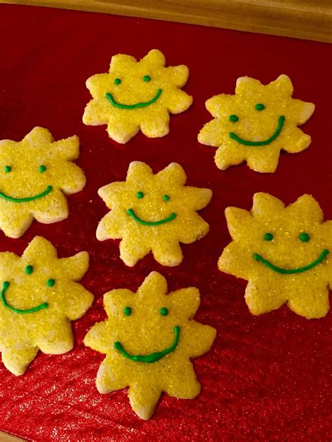 Sun Sugar Cookies Baked With A Yellow Crystal Sugar And You Can Choose
