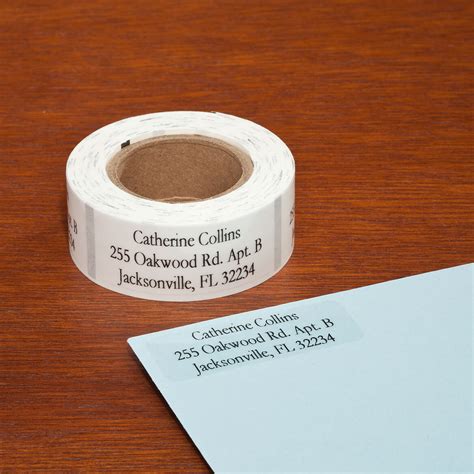 Personalized Large Print Address Label Roll 200 Ct