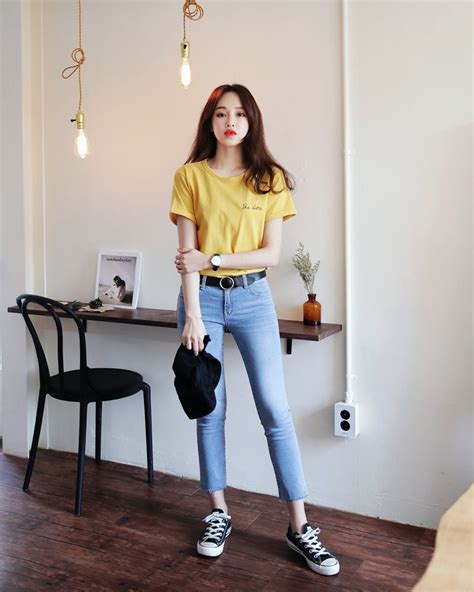 Koleksi 9 Korean Ootd Female Paling Dicari Daily Outfit Kece