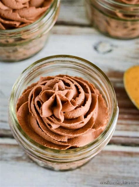 Keto Chocolate Peanut Butter Mousse Creations By Kara