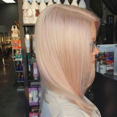 champagne blonde iridescent surface pure blonde by becky… champagneblondehair champagne