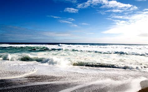 Cool Beach Wave Hd Sea Wallpapers Sand Summer Sun