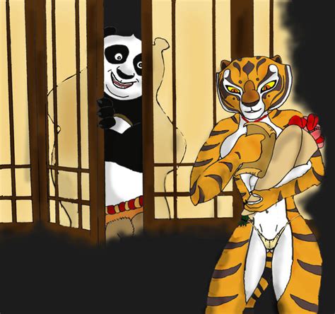 Master Tigress And Po By K O V U On Deviantart