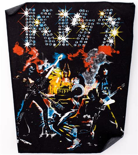 kiss back patch alive kiss museum