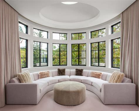 Circular Living Room Design Ideas Remodels And Photos Houzz