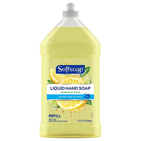 Softsoap Liquid Hand Soap Refill Refreshing Citrus With Lemon Scent