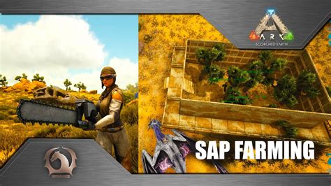 How to make clay & where to find cactus sap! Ark Survival Evolved - Sap farming (Scorched Earth ...