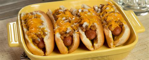 Maybe you would like to learn more about one of these? Baked Bean & Cheese Baked Hot Dogs | Recipe | Baked hot dogs, Baked beans, Hot dogs, beans