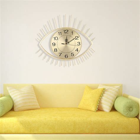 Kritne Innovative Shape Elegant Wall Clock Hanging Decor For Home