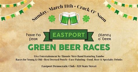 2023 Green Beer Races Eastport Democratic Club Annapolis 11 March