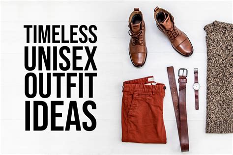 4 Unisex Outfit Ideas 2019 The Fashion Folks
