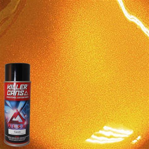 Alsa Refinish 12 oz. Candy True Gold Killer Cans Spray Paint-KC-TG ...