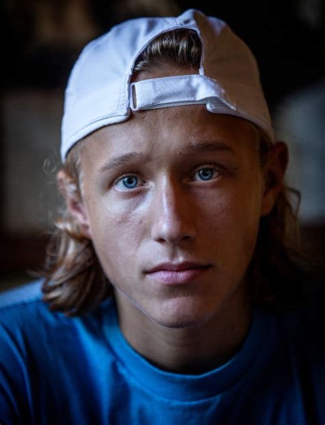 Leo borg is a son of the tennis legend bjorn borg and a promising tennis player himself.credit.casper hedberg for the new york times. Leo Borg Steps Into His Father's Shadow - The New York Times