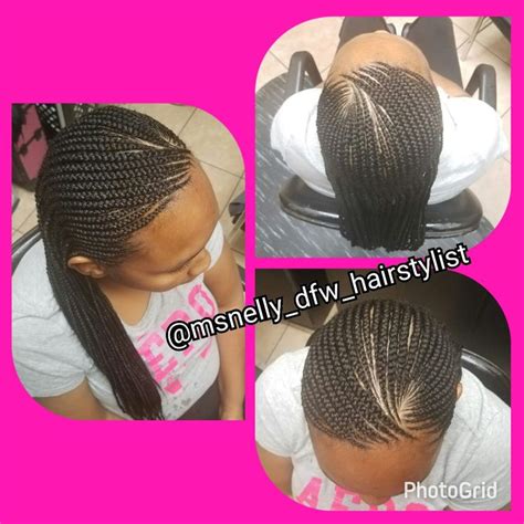 small cornrows, 2 layers cornrows | Hair styles, Afro ...