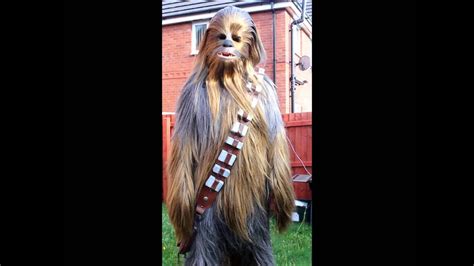 Chewbacca Costume Growling Youtube