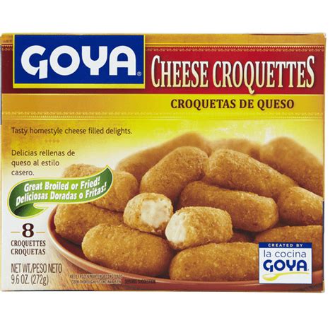 Goya Cheese Croquettes Frozen Foods Valli Produce International