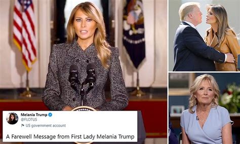 Melania Trump Says Violence Is Never The Answer In Farewell Video