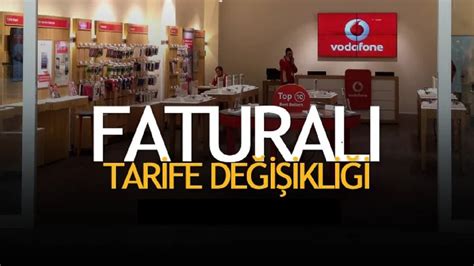 Vodafone Faturalı Tarifeler Faturalıya Geçiş vodafone tarife paket