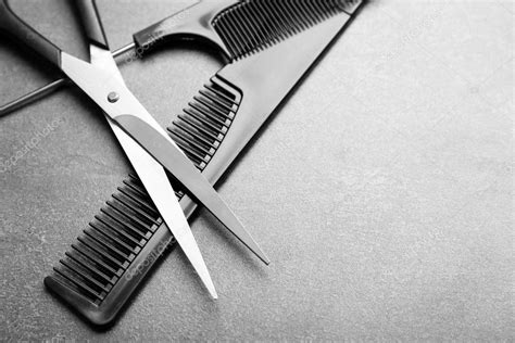 Barber Set With Two Combs Stock Photo By ©belchonock 101076806