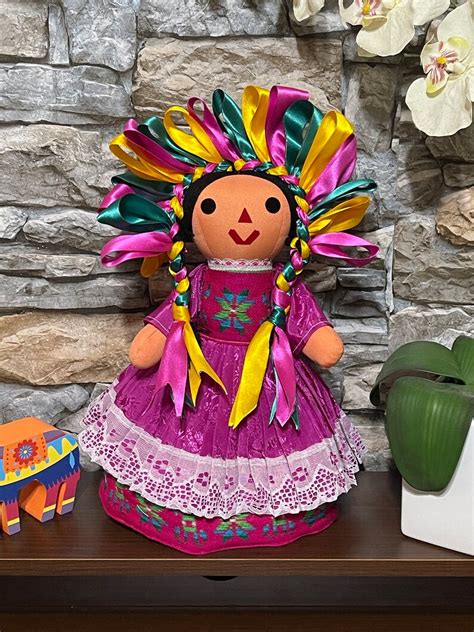 Authentic Mexican Rag Doll Lele Doll Muneca Lele Etsy