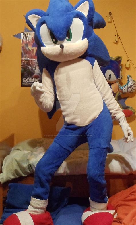 Sonic The Hedgehog Costume By Shadowhatesomochao On Deviantart
