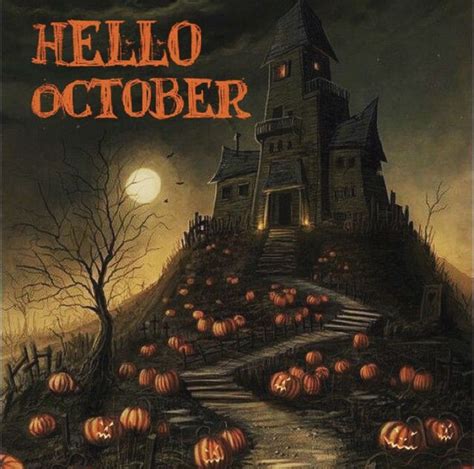 Hello October | Hello october, October halloween, Months in a year