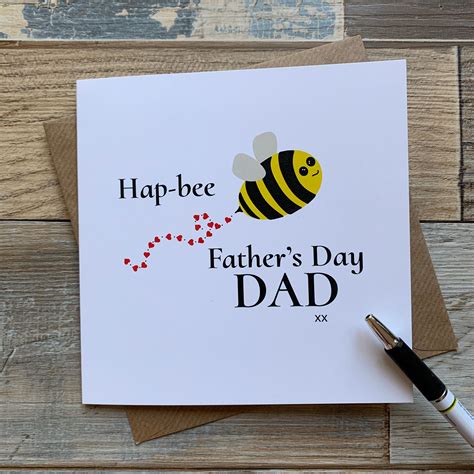 Jun 07, 2021 · silly cards, heartfelt cards, funny cards, and sentimental cards are all perfect. Fathers Day Card Hap-bee Fathers Day Dad Happy Comedy Bee | Etsy in 2020 | Happy fathers day ...