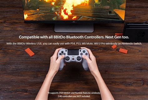 8bitdo Wireless Bluetooth Usb Adapter For Nintendo Switch Gearvita