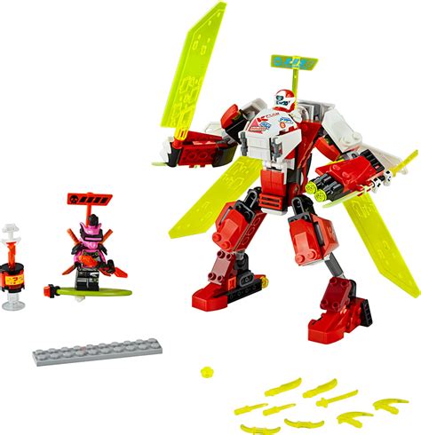 Lego 71707 Kais Mech Jet Ninjago Kite And Kaboodle