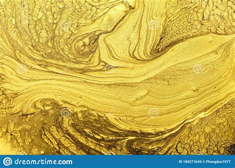 Gold Acrylic Paint Vector Illustration Stock Image Image Of Concept