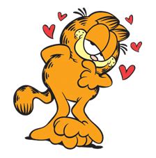 Garfield - Stickers LINE | LINE STORE | Garfield wallpaper, Garfield cartoon, Garfield and odie
