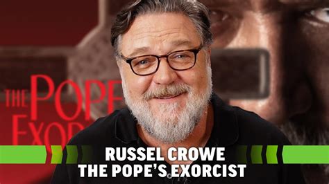 Russell Crowe Interview Gladiator The Pope S Exorcist YouTube