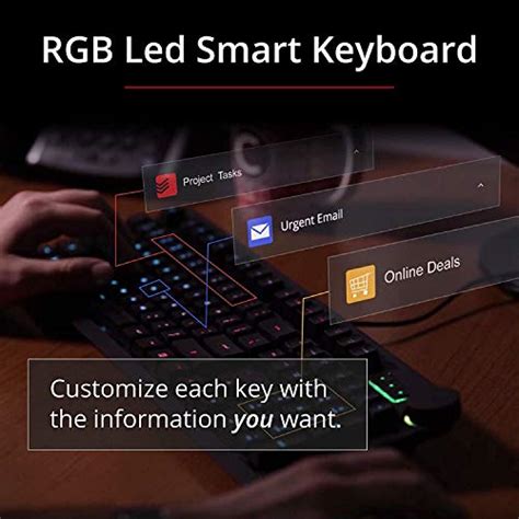 Das Keyboard X50Q Smart RGB Mechanical (Soft Tactile|Smart ...