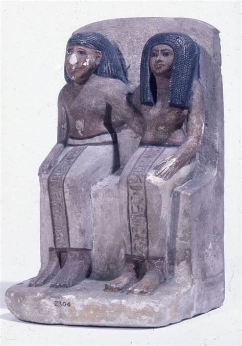 Egyptian Couple Illustration World History Encyclopedia